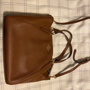 NWT Coach Pebble Leater Sm Kelsey Crossbody